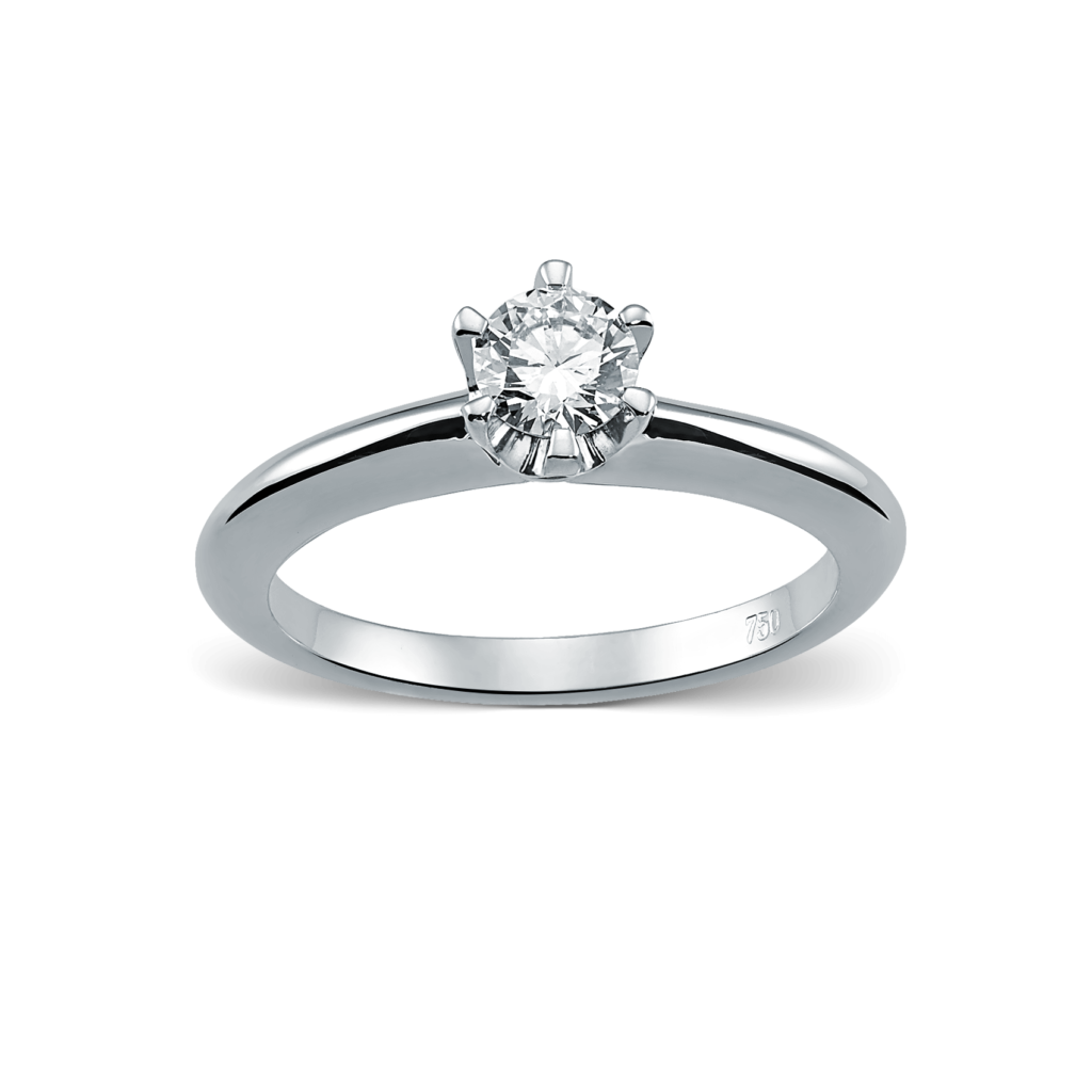 Engagement Diamond Ring, Round