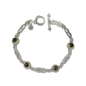 Bracelet with Black Onyx Stones