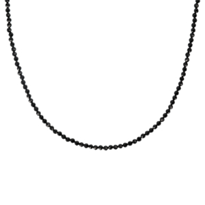 Necklace with Black Spinel Gemstone